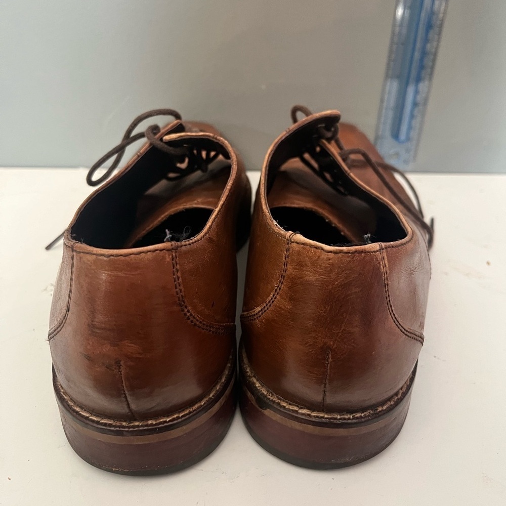Florsheim  Oxford Dress Shoes Men's Size 10 , Brown Leather - Picture 6 of 7